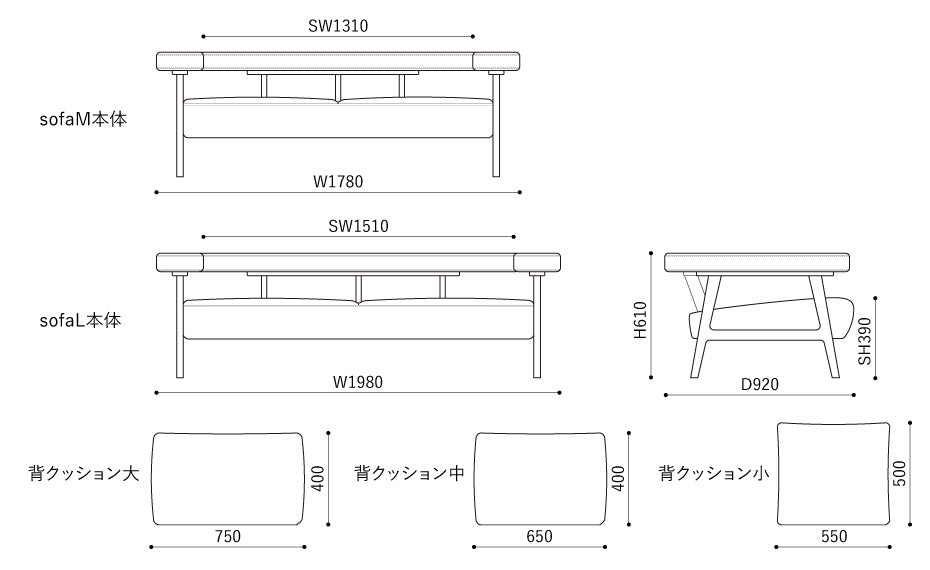 NUVOLA（?ボラ）sofaM