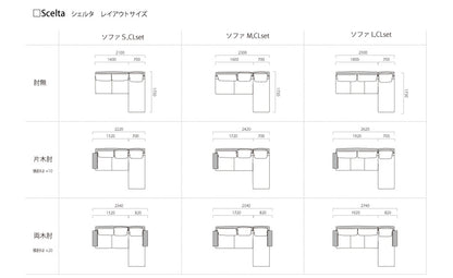 Scelta（シェルタ）sofaS